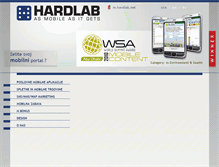 Tablet Screenshot of hardlab.com